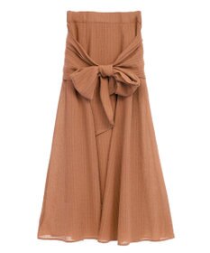 CRAFT STANDARD BOUTIQUE ツイストベルトフレアスカート