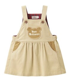 MIKI HOUSE HOT BISCUITS 【70-110cm】 コーデュロイ　ジャンパースカート