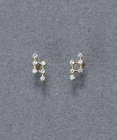 Phoebe 〈金属アレルギー対応〉タイニーコスモビジューピアス　小粒/小さい/小さめ/セカンドホール