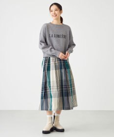 SHARE PARK LADIES フロントロゴショートプルオーバー