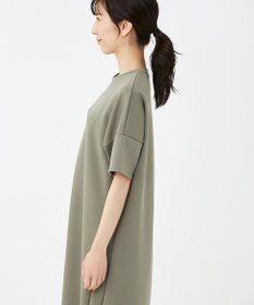 KASHIYAMA 【抗菌繊維】スタイリッシュジャージー オーバーサイズドレス