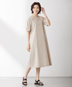 J.PRESS LADIES L 【洗える】ウェザーバイオエアフロー ワンピース