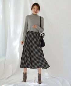 ANY 【洗濯機可能】フレアマチスカート