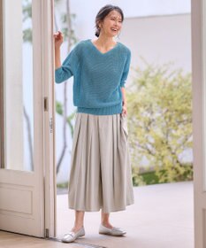 ANY L 【洗濯機可/前後着用可/アンチピリング】２ＷＡＹドライニット