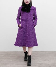 TOCCA 【消臭】SWEET TWINKLE ツイードコート