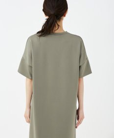 KASHIYAMA 【抗菌繊維】スタイリッシュジャージー オーバーサイズドレス
