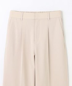 ANY L 【洗濯機可/ストレッチ/ウエストゴム/セットアップ可】イージーケアワイドパンツ