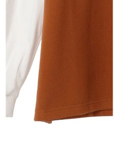 CRAFT STANDARD BOUTIQUE 起毛ワッフルレイヤード風プルオーバー