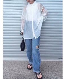 Green Parks ショルダースリット２ＷＡＹシャツ