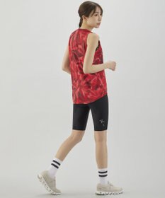 CW-X 【WOMEN】 CW-X トップス 【薄軽ランニングシャツ】 ノースリーブ タンクトップ Ｕネック 吸汗速乾性(本体) レディース DLY150 /ワコール