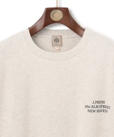 J.PRESS MEN インレージャージー アドレスプリント ロゴトレーナー