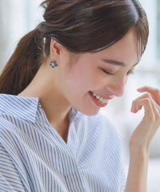 Tiaclasse カラーフラワーピアス