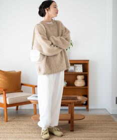 WEGO モヘアライクBIGプルオーバー