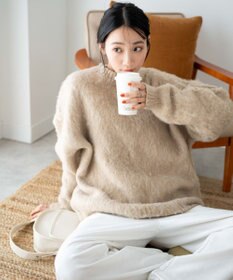 WEGO モヘアライクBIGプルオーバー