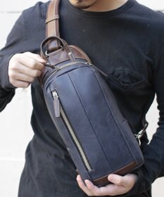 UNBILLION Otias アンティーク仕上げタイプ合皮ボディバッグS