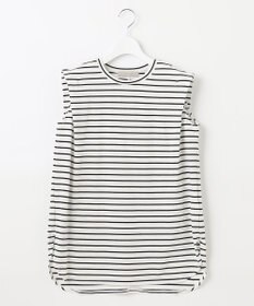 UNFILO 【吸水速乾/マシンウォッシャブル】ショルダータック カットソー