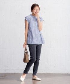 ANY 【美脚見え/お腹周りスッキリ/洗濯機可】スタイルアップスキニー