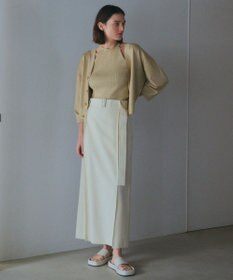 NAVE 【Nave・セットアップ可】ウールポリエステルツイルスカート