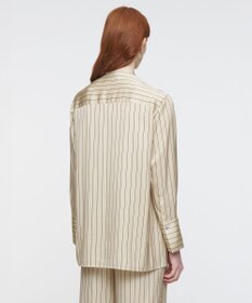 JOSEPH ジオメトリック アニメーション　ロングスリーブブラウス