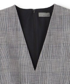 uncrave グレンチェック ワンピース