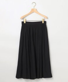 組曲 L 【WEB限定】ギャザーライトデシン スカート