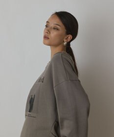 GRACE CONTINENTAL Catphoto裏毛トップ