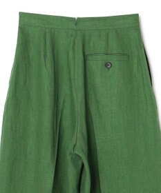 uncrave リネンオックスフォード ワイドパンツ