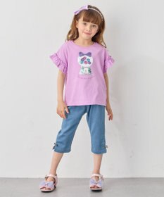 ANY KIDS 接触冷感 しろくま ミラクルスパンコール Tシャツ