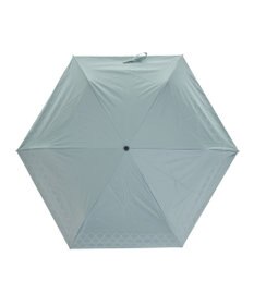 MOONBAT 晴雨兼用日傘 折りたたみ傘 まるボーダー／遮光 遮熱 UV