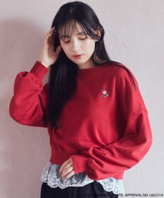 earth music&ecology マイメロディ＆クロミ／ｅａｒｔｈ　レトロアートスウェット