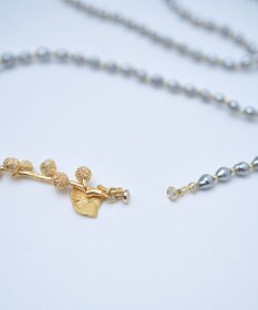 monshiro 【バロックパール/2WAY】イチョウロング ネックレス