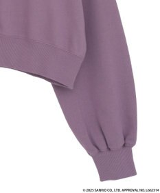 earth music&ecology マイメロディ＆クロミ／ｅａｒｔｈ　レトロアートスウェット