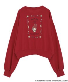 earth music&ecology マイメロディ＆クロミ／ｅａｒｔｈ　レトロアートスウェット