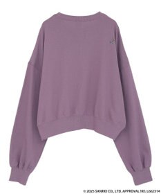 earth music&ecology マイメロディ＆クロミ／ｅａｒｔｈ　レトロアートスウェット