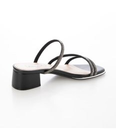 MODE ET JACOMO <MODE ET JACOMO>ラインストーンストラップミュールサンダル