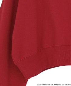 earth music&ecology マイメロディ＆クロミ／ｅａｒｔｈ　レトロアートスウェット