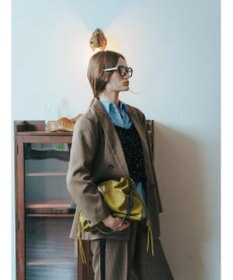 YECCA VECCA 【CLASSY.掲載】2wayチェーンギャザーバッグ