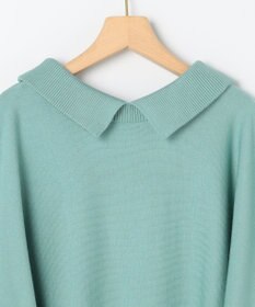 組曲 S 【加藤ローサさん着用 / 前後着用可】スムースストレッチロールネック ニット