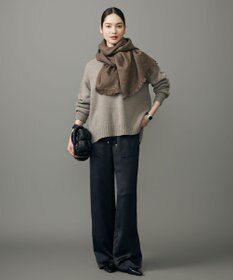 自由区 【カタログ掲載】ドレーピーサテンベイカー パンツ