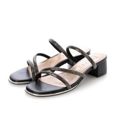 MODE ET JACOMO <MODE ET JACOMO>ラインストーンストラップミュールサンダル