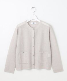 J.PRESS LADIES 【洗える】WINDY JACKET ニット ジャケット