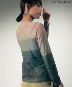 Green Parks ＳＴＡＲ　ＷＡＲＳ／シアープリントＴシャツ