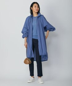 ICB 【撥水加工】シアーナイロンタフタ フーデットコート