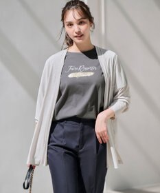 ANY SIS 【接触冷感 / UVカット】着流し カーディガン