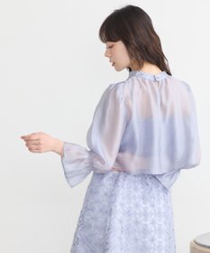 earth music&ecology SET2点シアーブラウス＋3Dレースワンピース