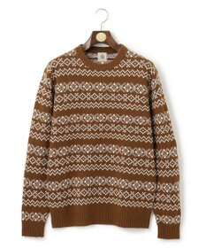 J.PRESS MEN 【WEB限定】フェアアイルクルーネックニット