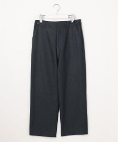 J.PRESS LADIES TCシャンブレーサテンST ストレート パンツ
