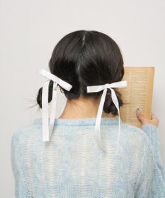 WEGO L2Pロングリボンヘアクリップ