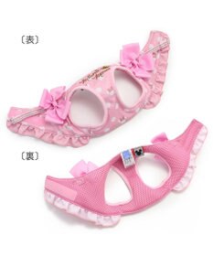 PET PARADISE ディズニー ミニーマウス メッシュ ベスト ハーネス 【４Ｓ~３Ｓ】 ピンク 水玉