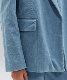 BEIGE， 【FUDGE 10月号掲載】BANGS / コットンコーデュロイテーラードジャケット